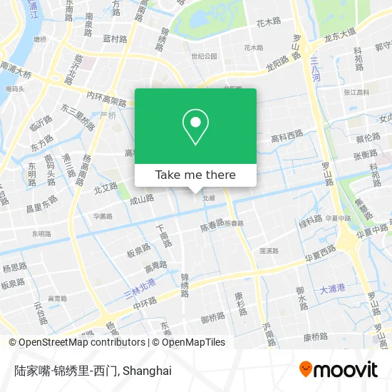 陆家嘴·锦绣里-西门 map