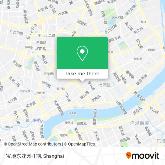 宝地东花园-1期 map