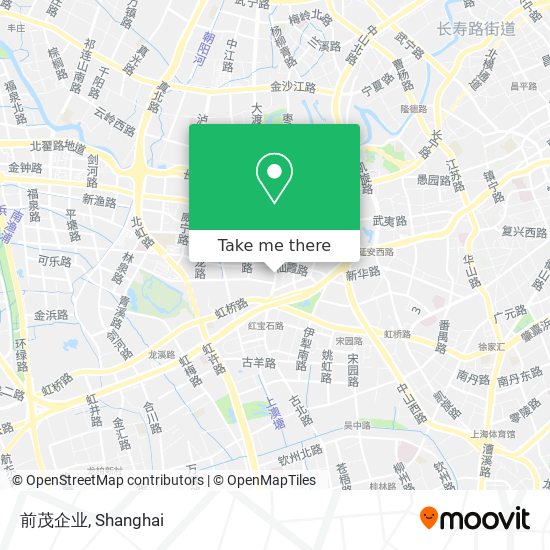 前茂企业 map