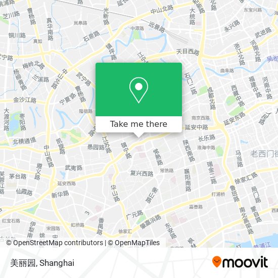 美丽园 map