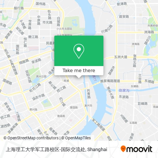 上海理工大学军工路校区-国际交流处 map
