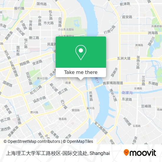 上海理工大学军工路校区-国际交流处 map
