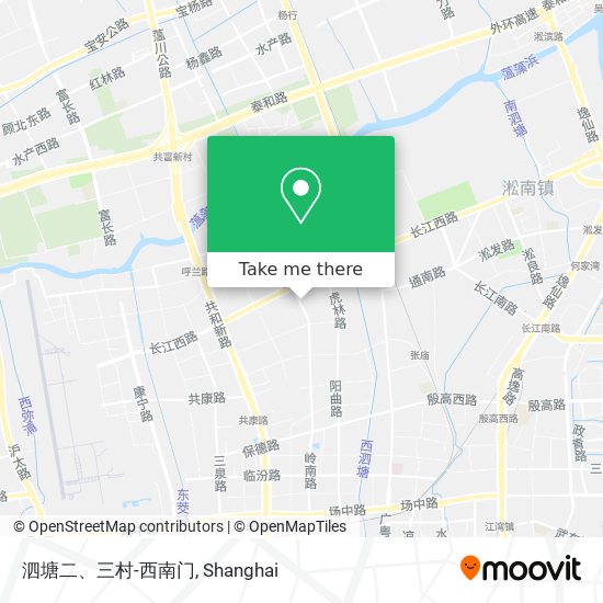泗塘二、三村-西南门 map