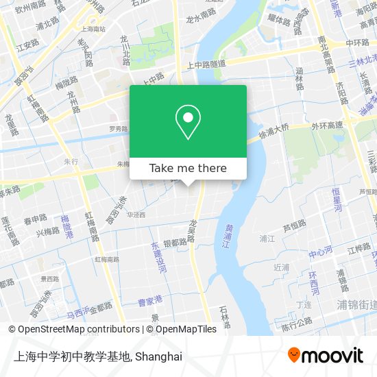 上海中学初中教学基地 map