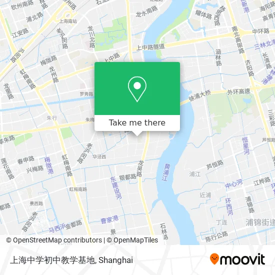 上海中学初中教学基地 map