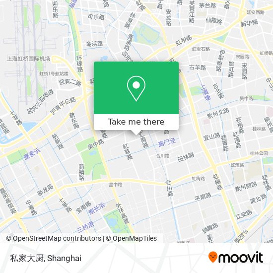 私家大厨 map