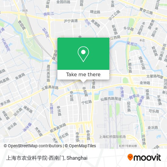 上海市农业科学院-西南门 map