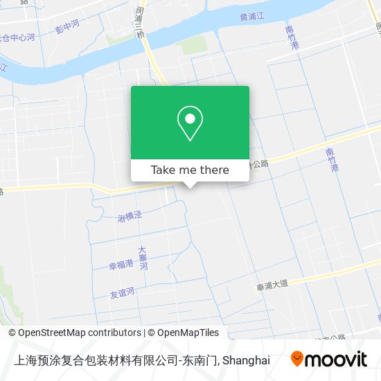 上海预涂复合包装材料有限公司-东南门 map