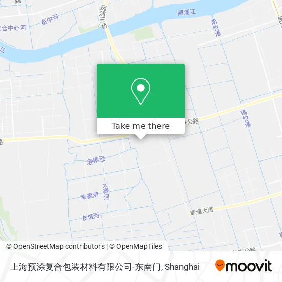 上海预涂复合包装材料有限公司-东南门 map