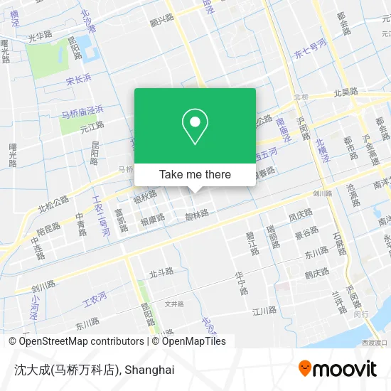 沈大成(马桥万科店) map