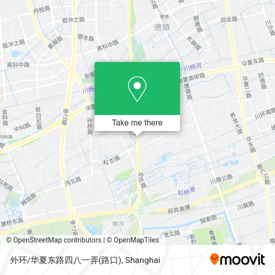 外环/华夏东路四八一弄(路口) map