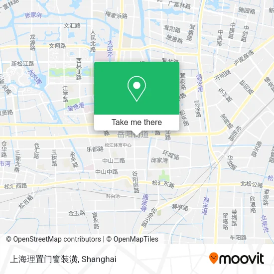 上海理置门窗装潢 map