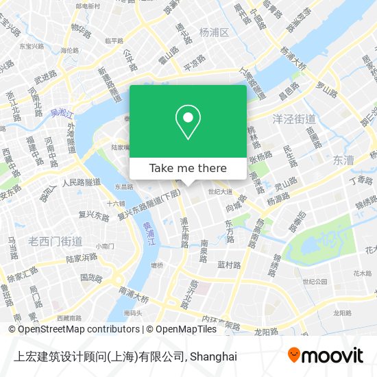 上宏建筑设计顾问(上海)有限公司 map