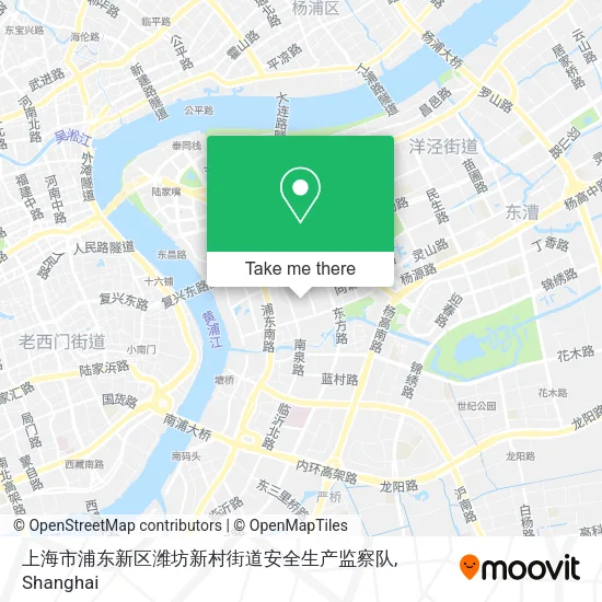 上海市浦东新区潍坊新村街道安全生产监察队 map