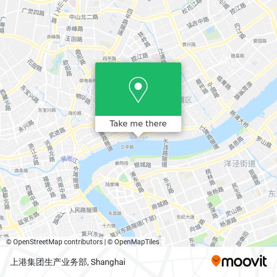 上港集团生产业务部 map
