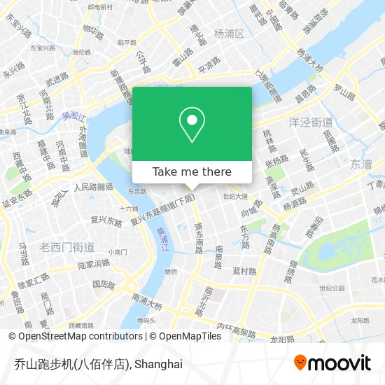 乔山跑步机(八佰伴店) map