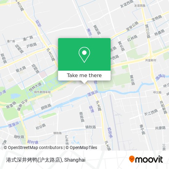 港式深井烤鸭(沪太路店) map