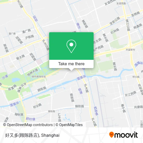 好又多(顾陈路店) map