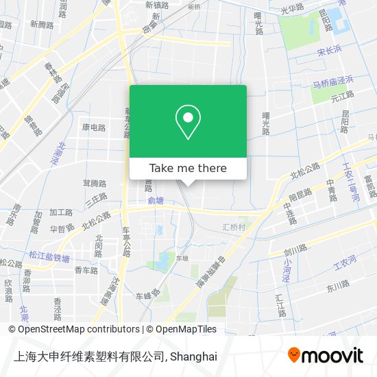 上海大申纤维素塑料有限公司 map
