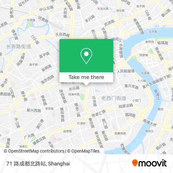 71 路成都北路站 map