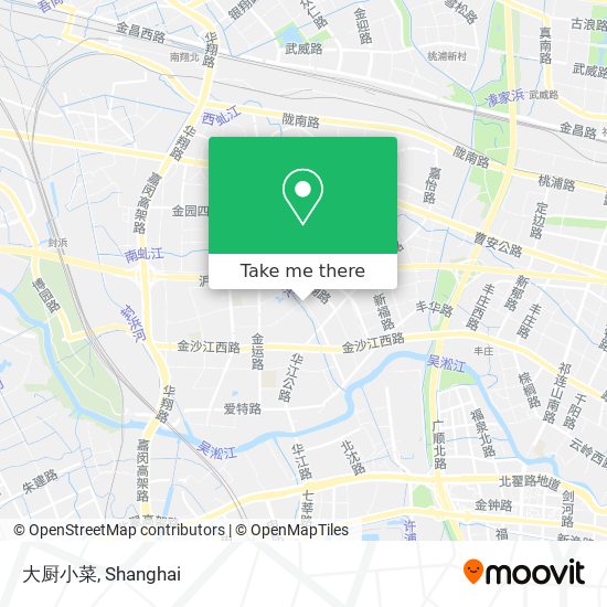 大厨小菜 map