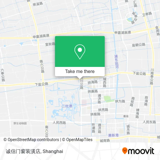 诚信门窗装潢店 map