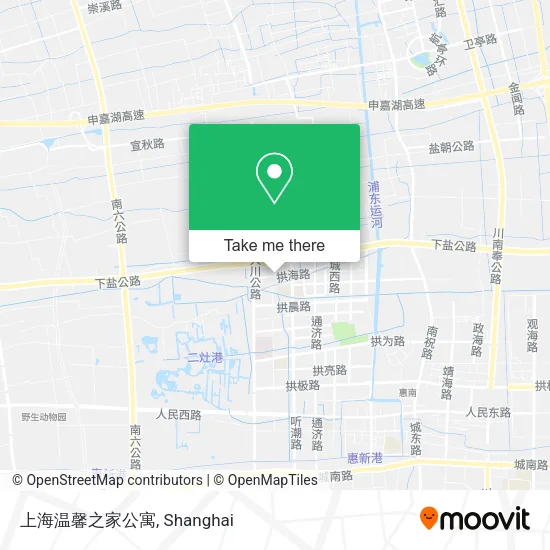 上海温馨之家公寓 map