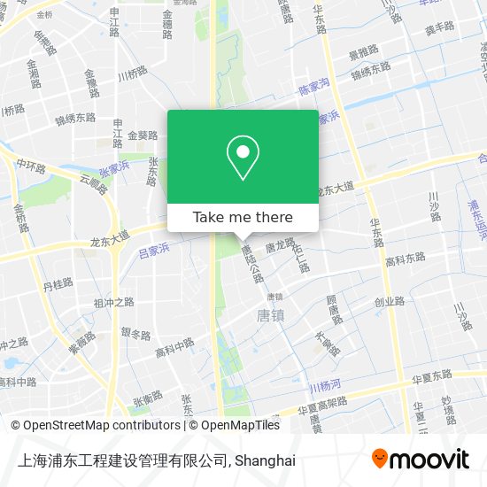上海浦东工程建设管理有限公司 map