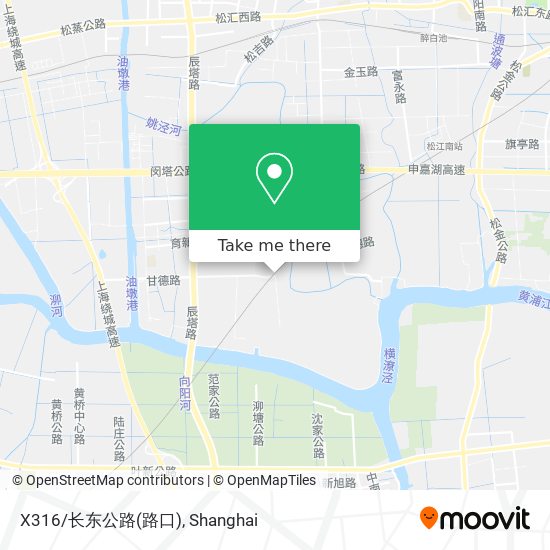 X316/长东公路(路口) map