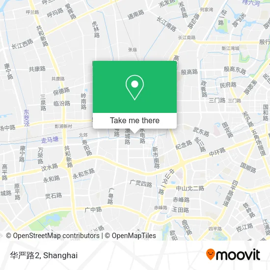 华严路2 map