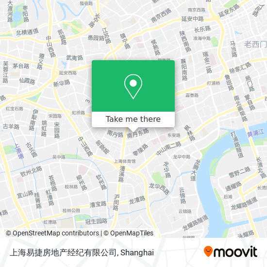 上海易捷房地产经纪有限公司 map