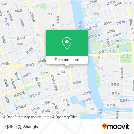 伟业百货 map