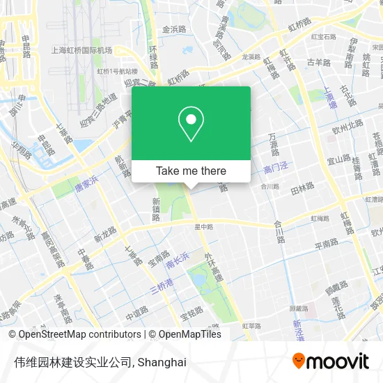 伟维园林建设实业公司 map