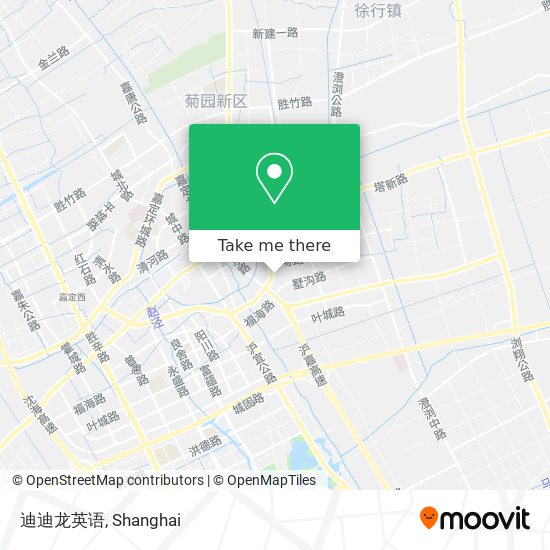 迪迪龙英语 map