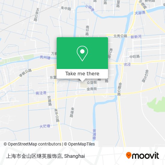 上海市金山区继英服饰店 map