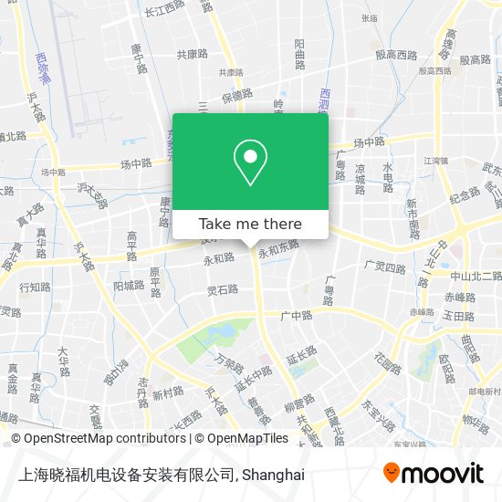 上海晓福机电设备安装有限公司 map