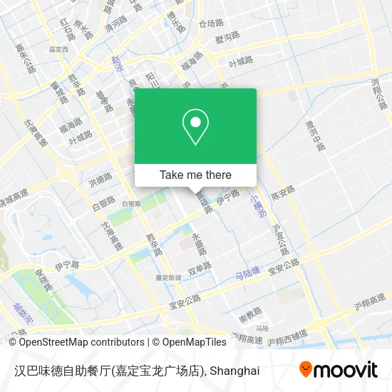 汉巴味德自助餐厅(嘉定宝龙广场店) map