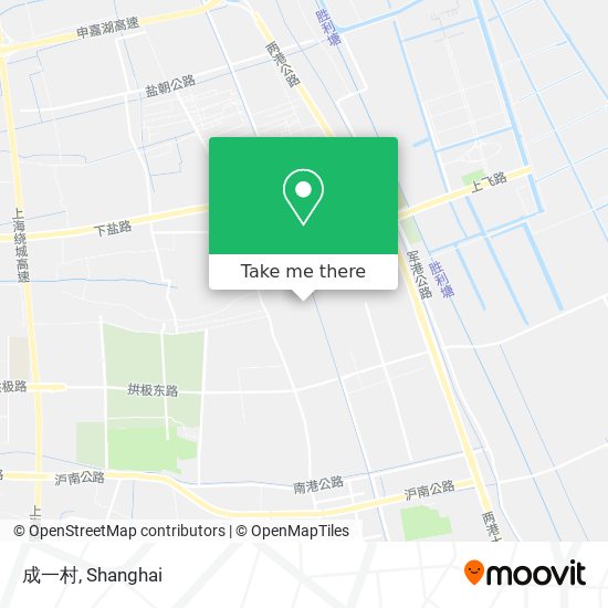 成一村 map
