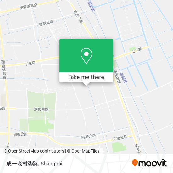 成一老村委路 map