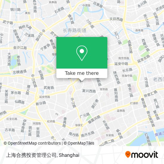 上海合携投资管理公司 map