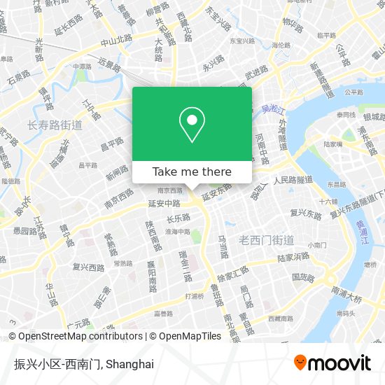 振兴小区-西南门 map