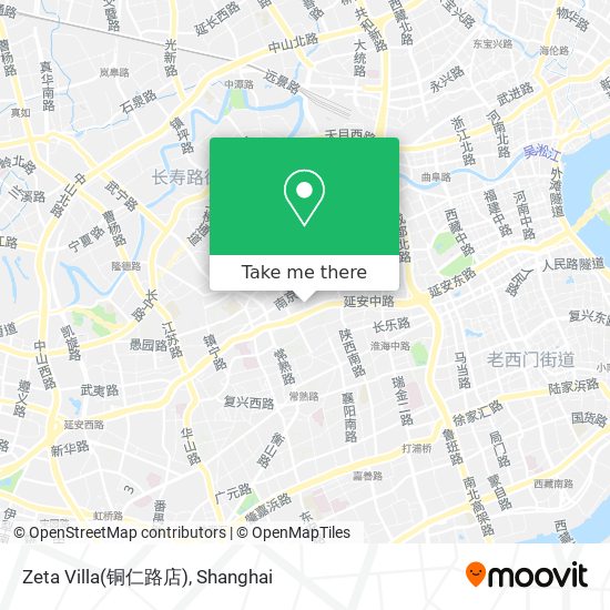 Zeta Villa(铜仁路店) map