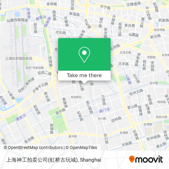 上海神工拍卖公司(虹桥古玩城) map