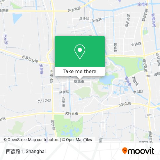 西霞路1 map