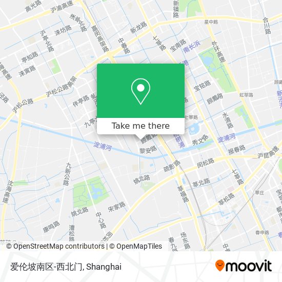 爱伦坡南区-西北门 map