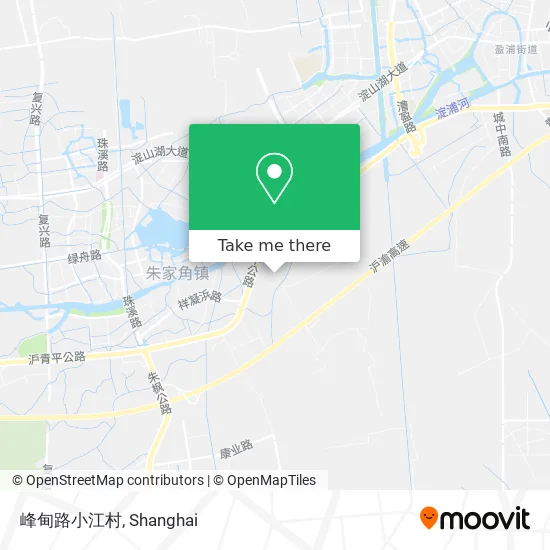 峰甸路小江村 map