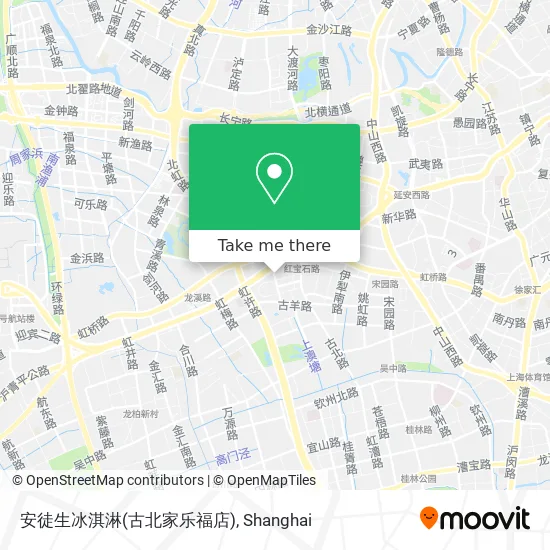 安徒生冰淇淋(古北家乐福店) map