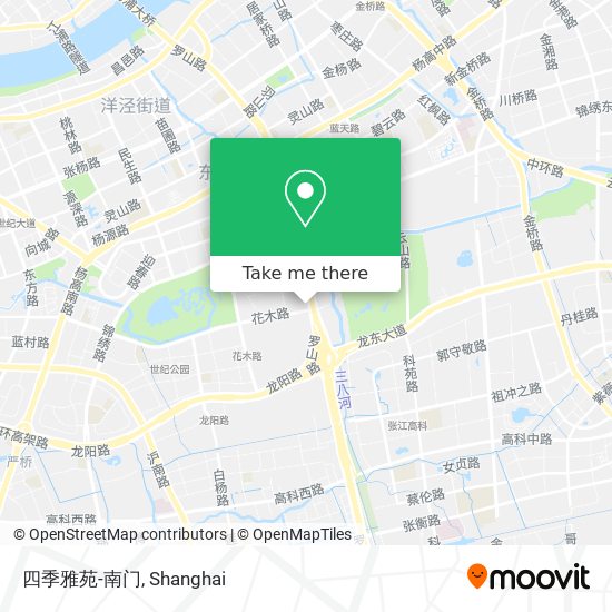 四季雅苑-南门 map