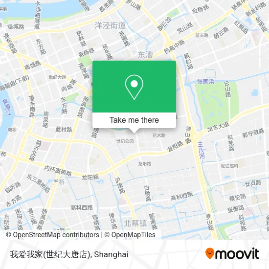 我爱我家(世纪大唐店) map