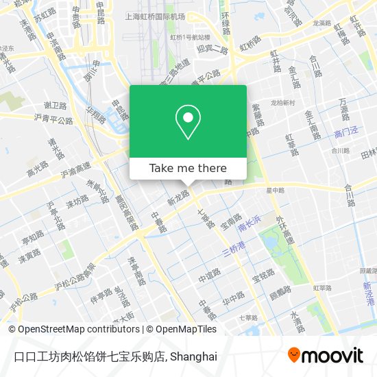 口口工坊肉松馅饼七宝乐购店 map